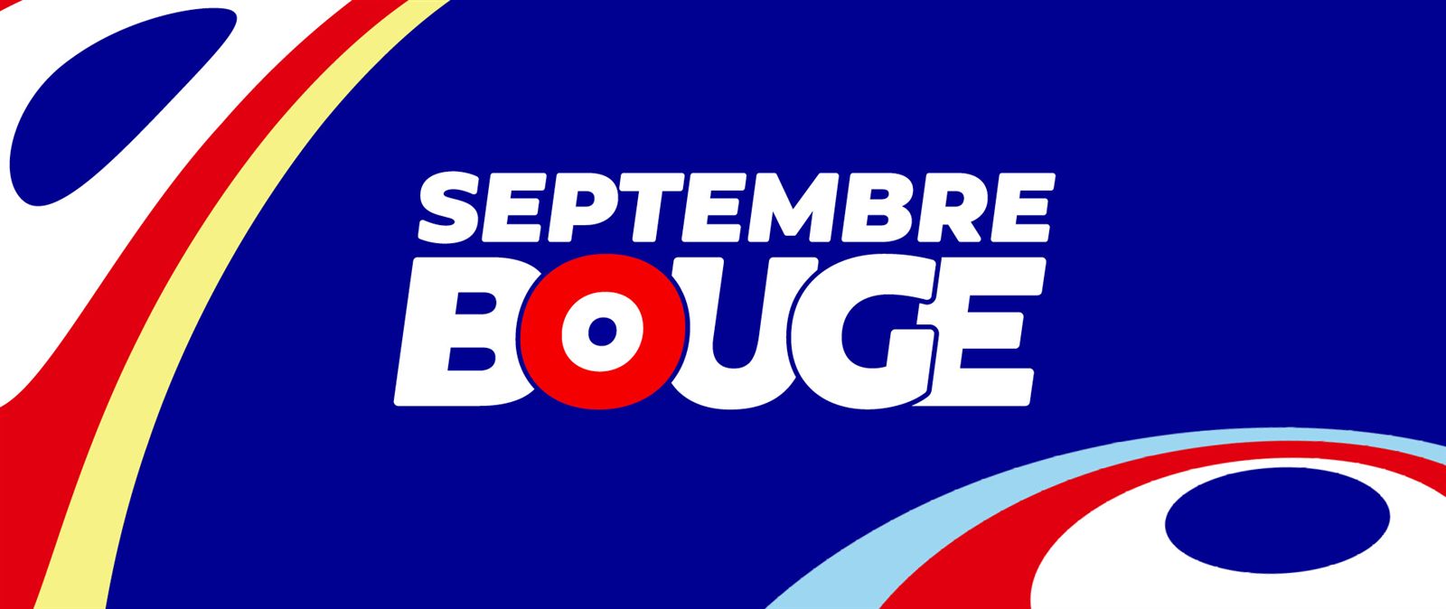 Septembre Bouge, le mois de l'activité physique et sportive : visuel officiel de l'opération nationale